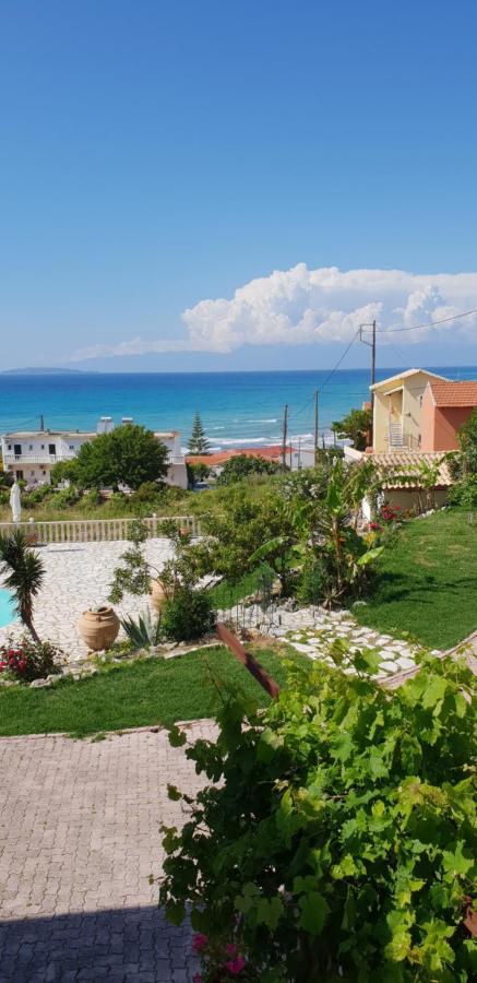 Angela Apartments Pool Gardens And Sea Views アギオス・ステファノス エクステリア 写真