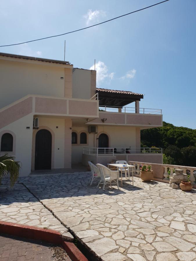 Angela Apartments Pool Gardens And Sea Views アギオス・ステファノス エクステリア 写真