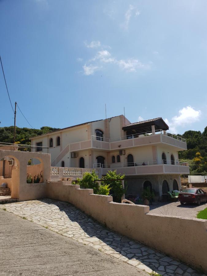 Angela Apartments Pool Gardens And Sea Views アギオス・ステファノス エクステリア 写真